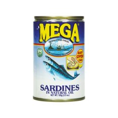 Sardines in Soy Oil 155 g | Mega