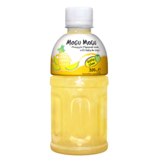 Nápoj s ananasovou příchutí s kokosovou dužinou 320 ml | Mogu Mogu