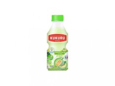 Probiotic Melon & Hokkaido Flavored Drink with Nata de Coco 280 ml | Kukuru