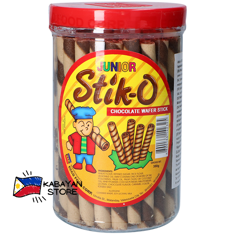 Buy Stik-O Wafer Sticks Chocolate Flavor 380 g - Delicious