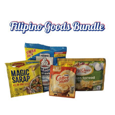 Filipino package: Coffee Mate & Bear Brand & Magic Sarap & Chicken Spread