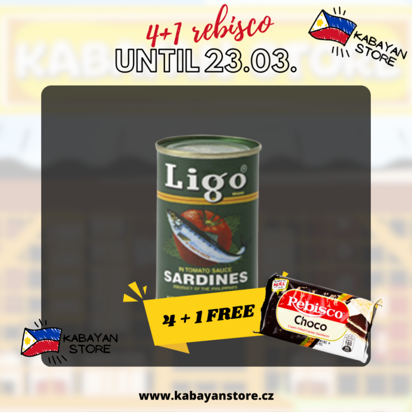Sardinky v tomatové omáčce 155 g | Ligo
