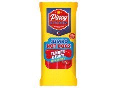 Jumbo Hot Dogs se sýrem 320 g | Pinoy Kitchen