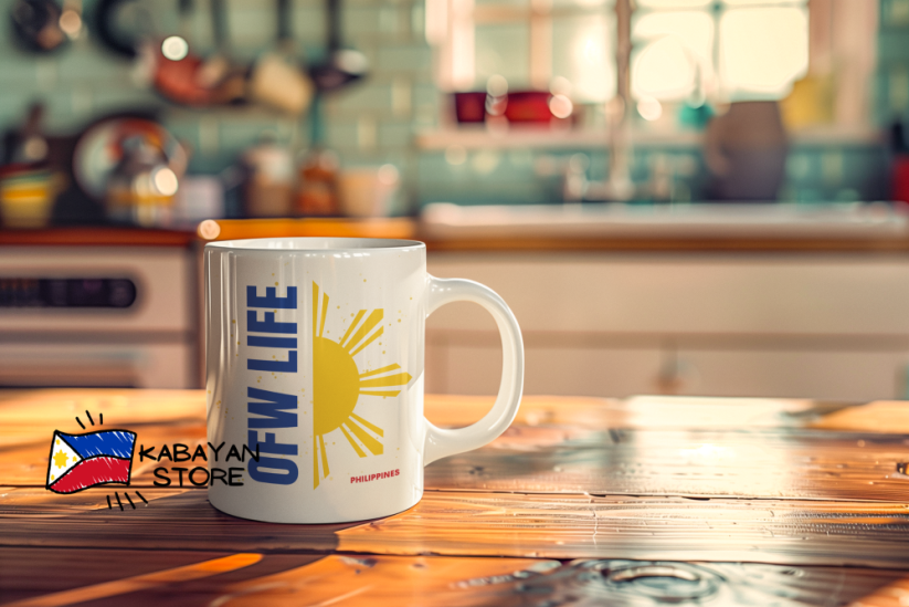 Mug OFW Life 350 ml | Kabayan Store