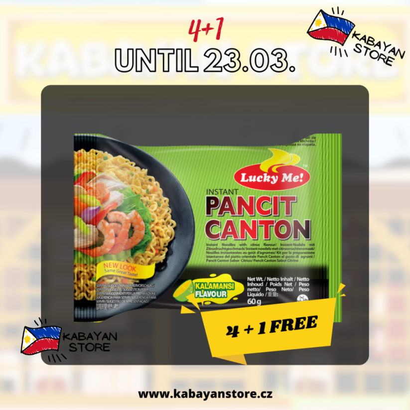Inst. nudle Calamansi Pancit Canton 60 g | Lucky Me