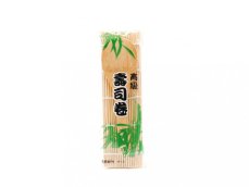Bambusová rolovací podložka na sushi s dřevěnou lžící na rýži | Sandoman
