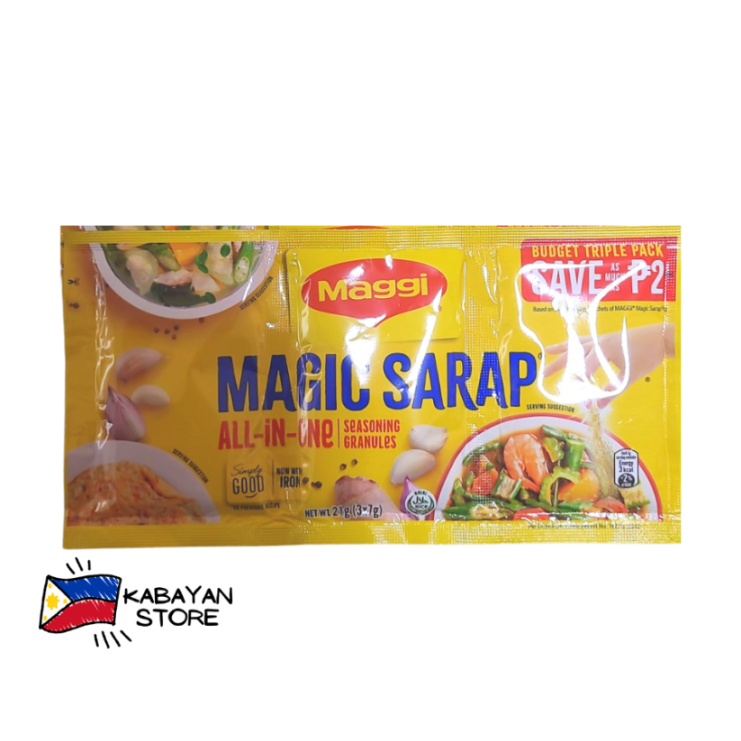 Magic Sarap All in One Seasoning Granules (3x7g) 21 g | Maggi