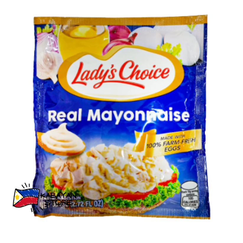 Real Mayonnaise Regular 80 ml | Lady's Choice