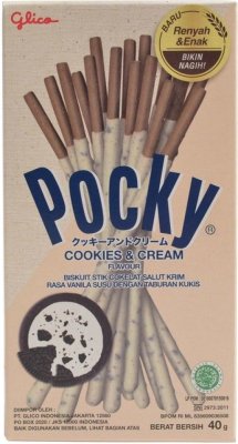 Pocky Cookies & Cream Flavour 40 g | Glico