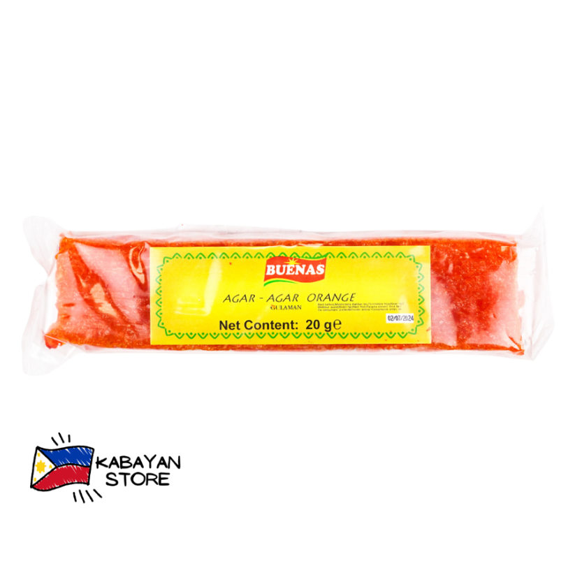 Agar-agar Plant Gelatin Orange 20 g | Buenas