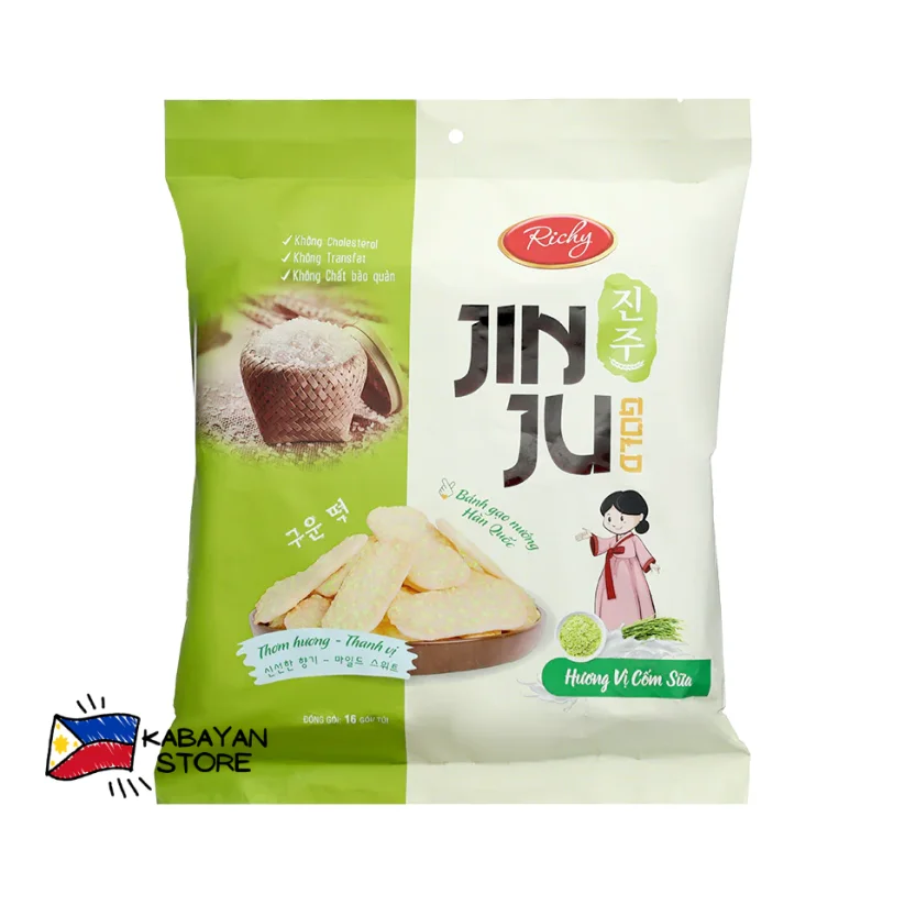 Rice crackers with milk flavor 145 g | Richy Jin Ju