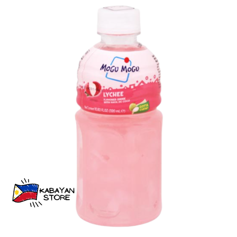 Lychee Flavored Drink with Nata de Coco 320 ml | Mogu Mogu
