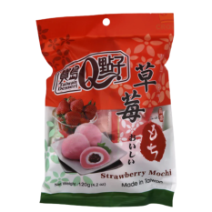 Mochi s příchutí jahody 120 g | Q Taiwan Dessert