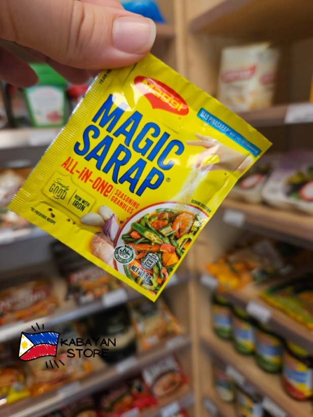 Filipino package: Coffee Mate & Bear Brand & Magic Sarap & Chicken Spread