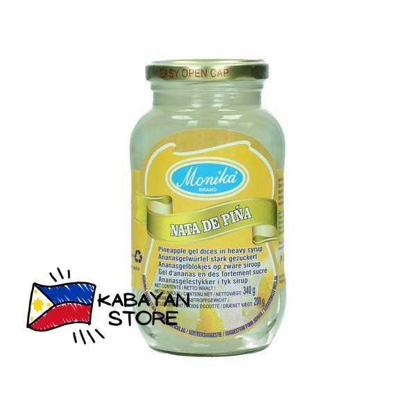 Ananasové želé v sirupu Nata de Piña 340 g | Monika