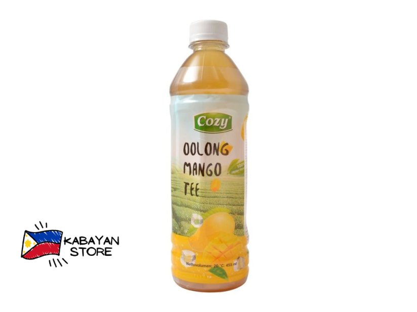 Iced oolong tea with mango flavor 455 ml | Cozy