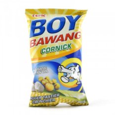 Smažená kukuřice s příchutí česneku 100 g | Boy Bawang