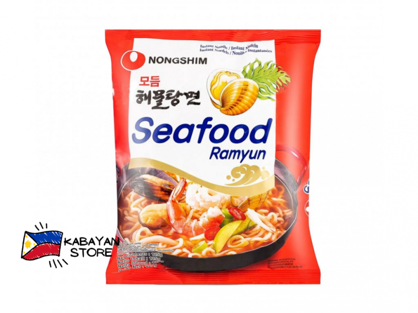 Seafood Ramyun Instant Noodles 125 g | Nongshim