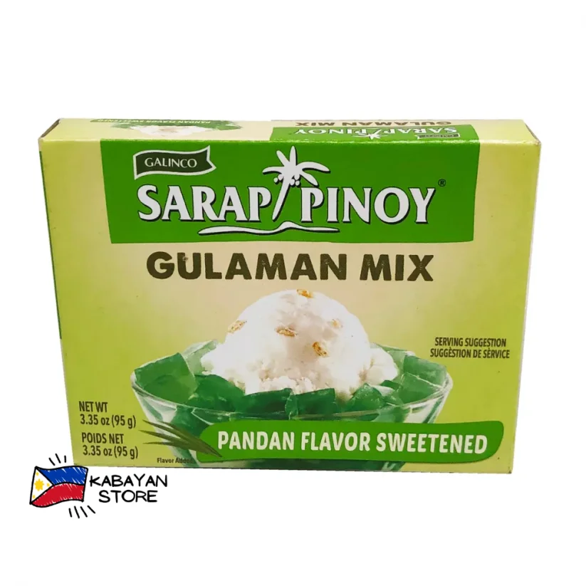 Směs na pandanové želé Gulaman Pandan 95 g | Galinco Sarap Pinoy