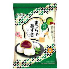 Mochi s příchutí matcha a červené fazole 120 g | Bamboo House