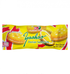 Sušenky Yahoo s durianovou náplní 25 g | W.L. Foods