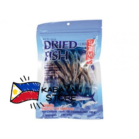 Dried Fish Anchovies Salted 100 g | BDMP