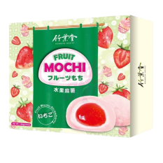 Mochi s příchutí jahod 140 g | Bamboo House