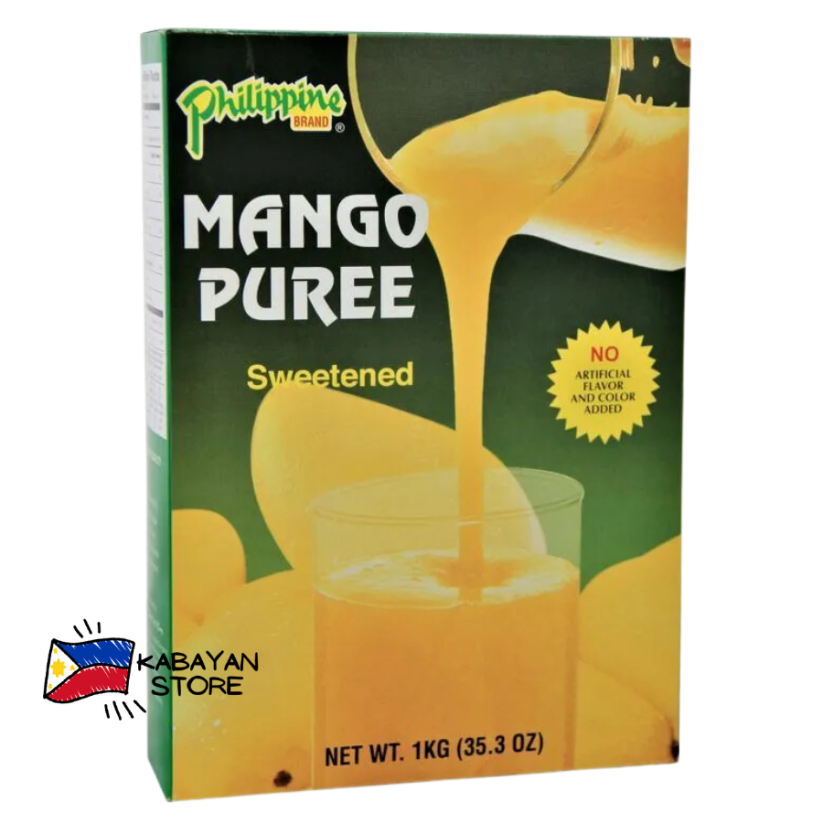 Sweetened Mango Puree 1 kg | Philippine Brand