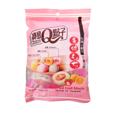 Mochi Fruit Flavour Assorted 120 g | Q Taiwan Dessert