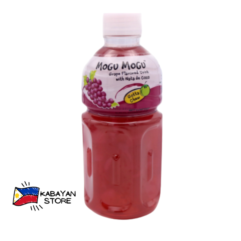 Grape Flavored Drink with Nata de Coco 320 ml | Mogu Mogu