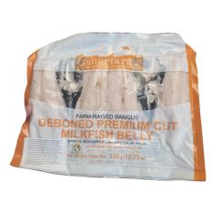 Ryba Milkfish (Chanos Stříbřitý) vykoštěná marinovaná střed 350 g | Fisherfarms